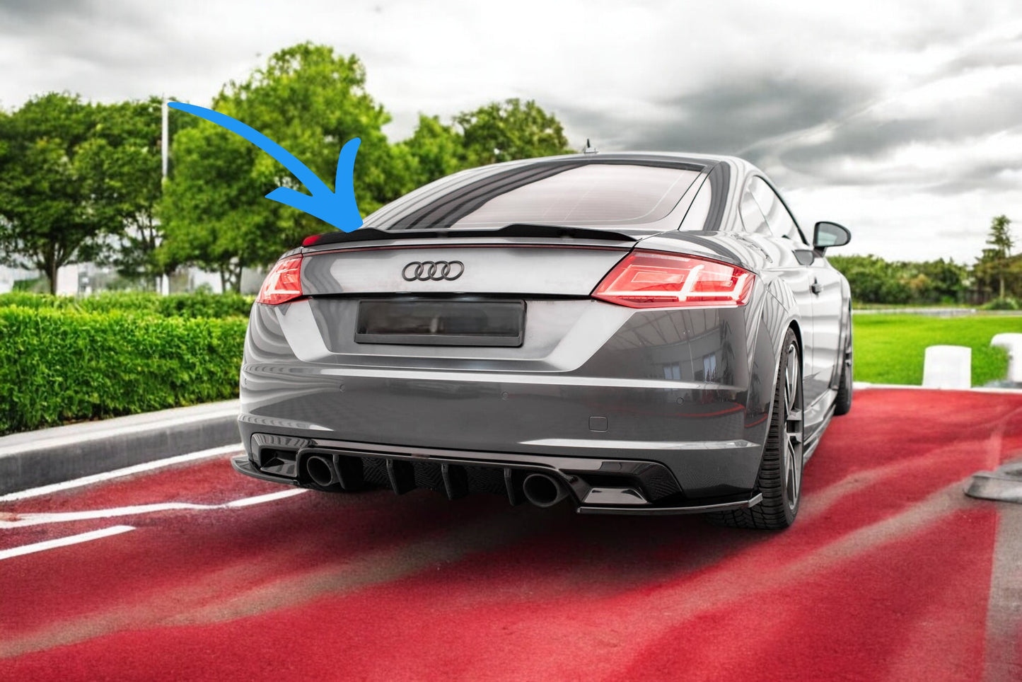 💥Spoiler Tappo Adatto Per Audi TT S / S-Line 8S💥