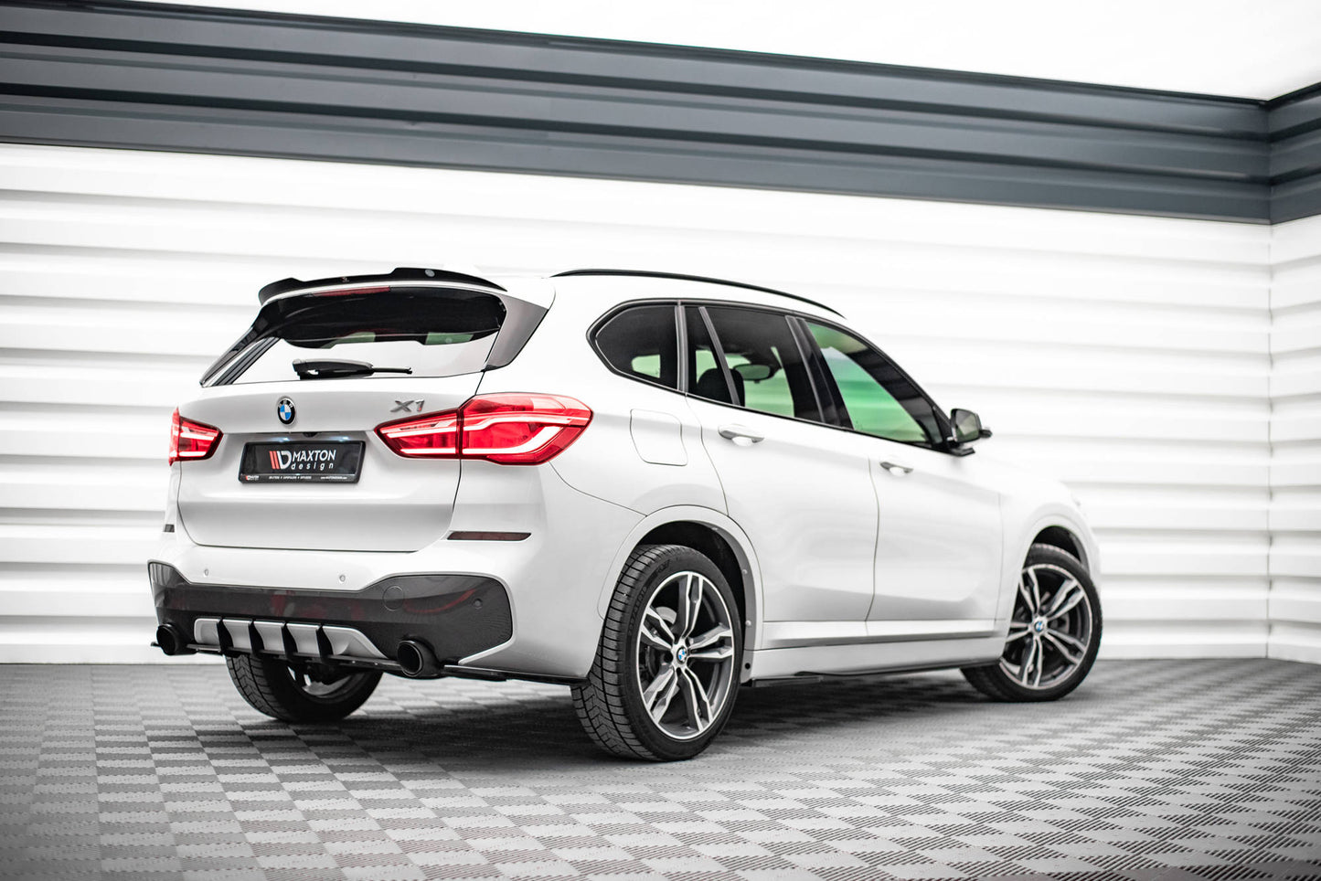 💫ART.8880 Spoiler Posteriore per BMW X1 M-Pack F48 2015-2022💫