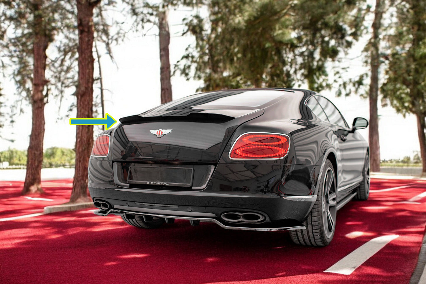 ✨Tappo spoiler Bentley Continental GT V8 S Mk2✨