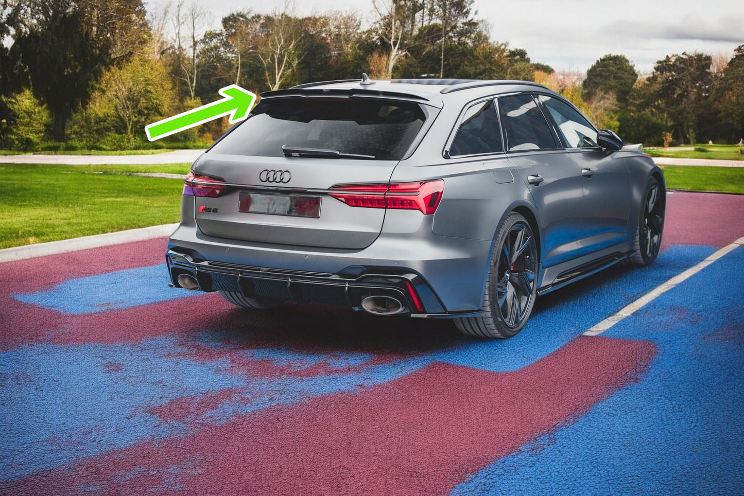 🔥Tappo spoiler V.1 adatto per Audi RS6 C8🔥
