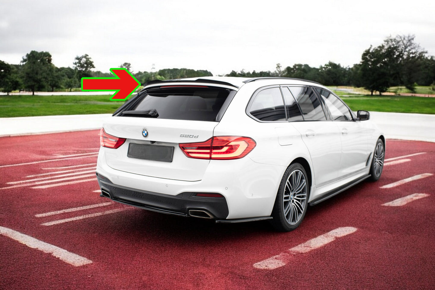 ⭐Tappo spoiler V.2 BMW 5 Touring G31⭐