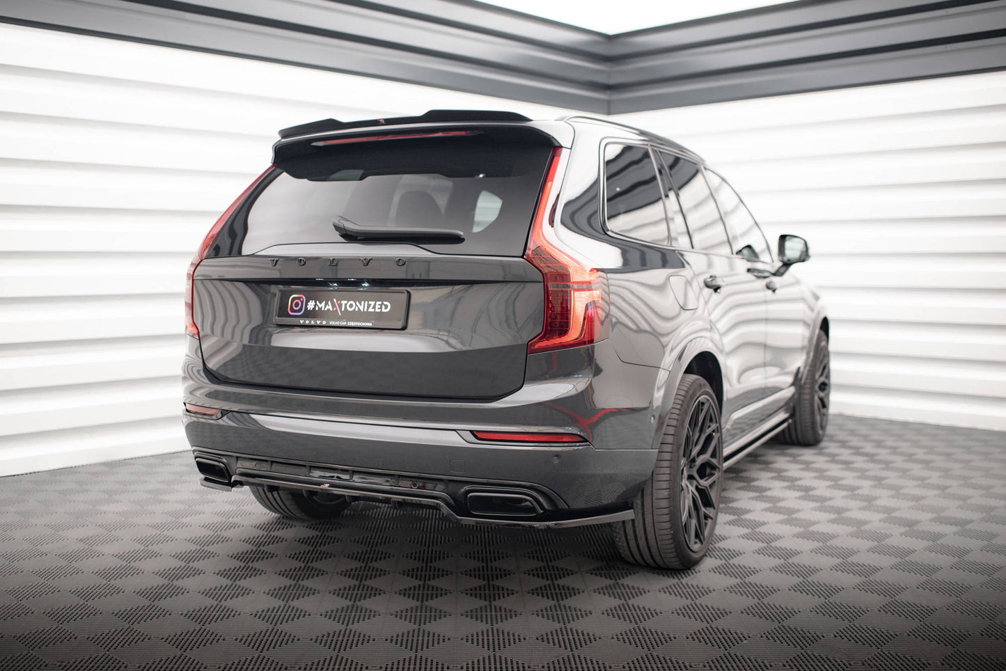 SPOILER adatto per VOLVO XC90 R-DESIGN MK2 FACELIFT  2019-