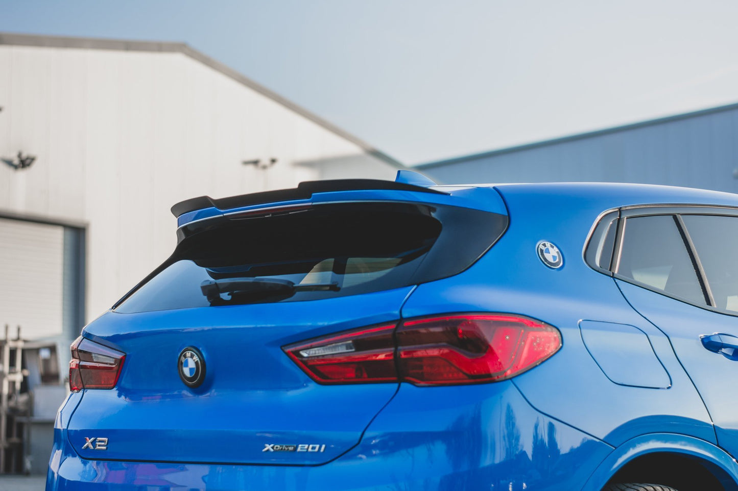 SPOILER TETTO PER BMW X2 F39 M-PACK - NERO LUCIDO