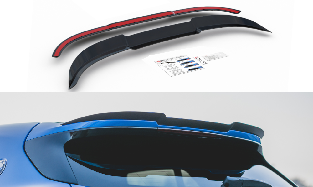 SPOILER TETTO PER BMW X2 F39 M-PACK - NERO LUCIDO