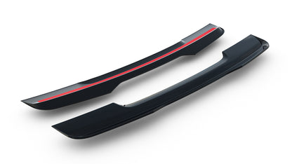 💕 Spoiler Cap Adatto per Range Rover Evoque Mk1 11-13 Nero Lucido 💕