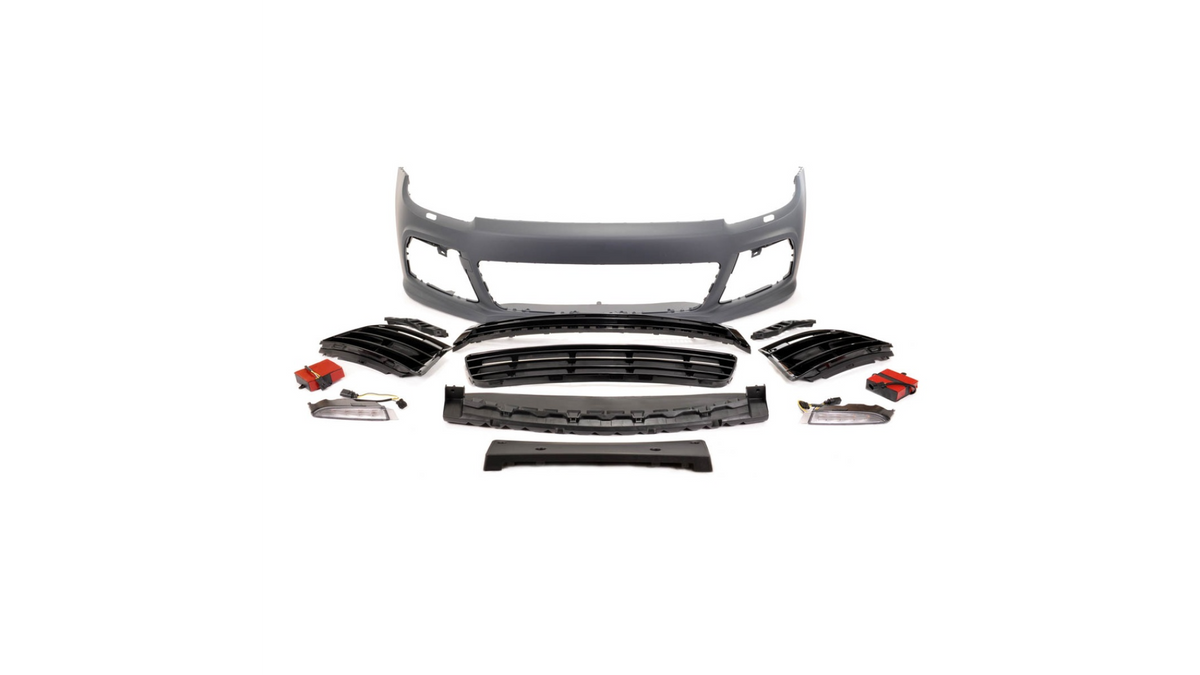 🌟Paraurti anteriore R Look e LED DRL adatto per VW Scirocco III (2008-2014)🌟