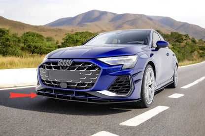 😎Splitter anteriore Street Pro Audi A3 S-Line Sedan / S3 Sedan 8Y Facelift😎