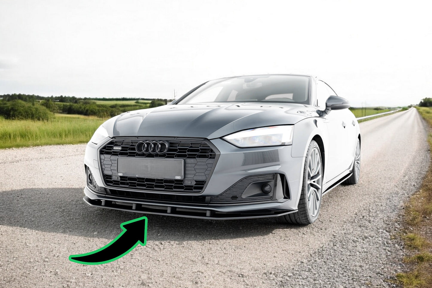 ✨Splitter anteriore Street Pro Audi A5 F5 Facelift✨