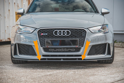 🔥Splitter Anteriore Street Pro Adatto Per Audi RS3 8V Sportback🔥