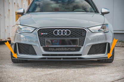 🔥Splitter  Street Pro Adatto Per Audi RS3 8V Sportback🔥