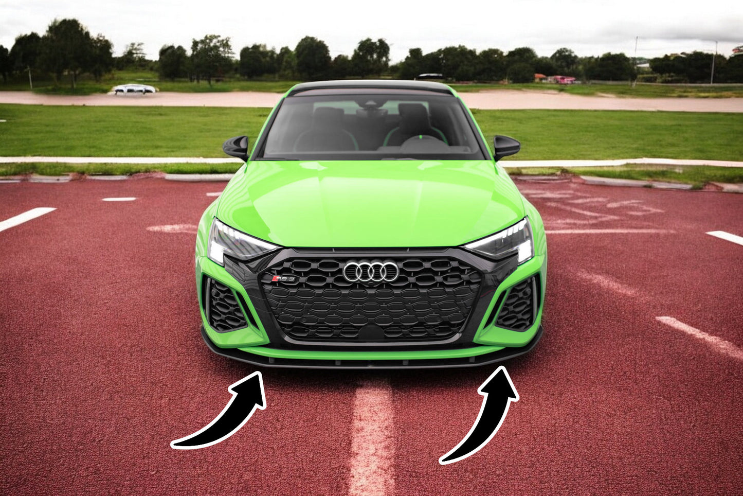⭐Splitter anteriore Street Pro Audi RS3 8Y⭐