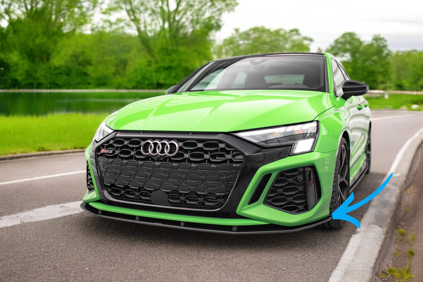 🤩Street Pro Front Splitter Suitable For Audi RS3 8Y🤩