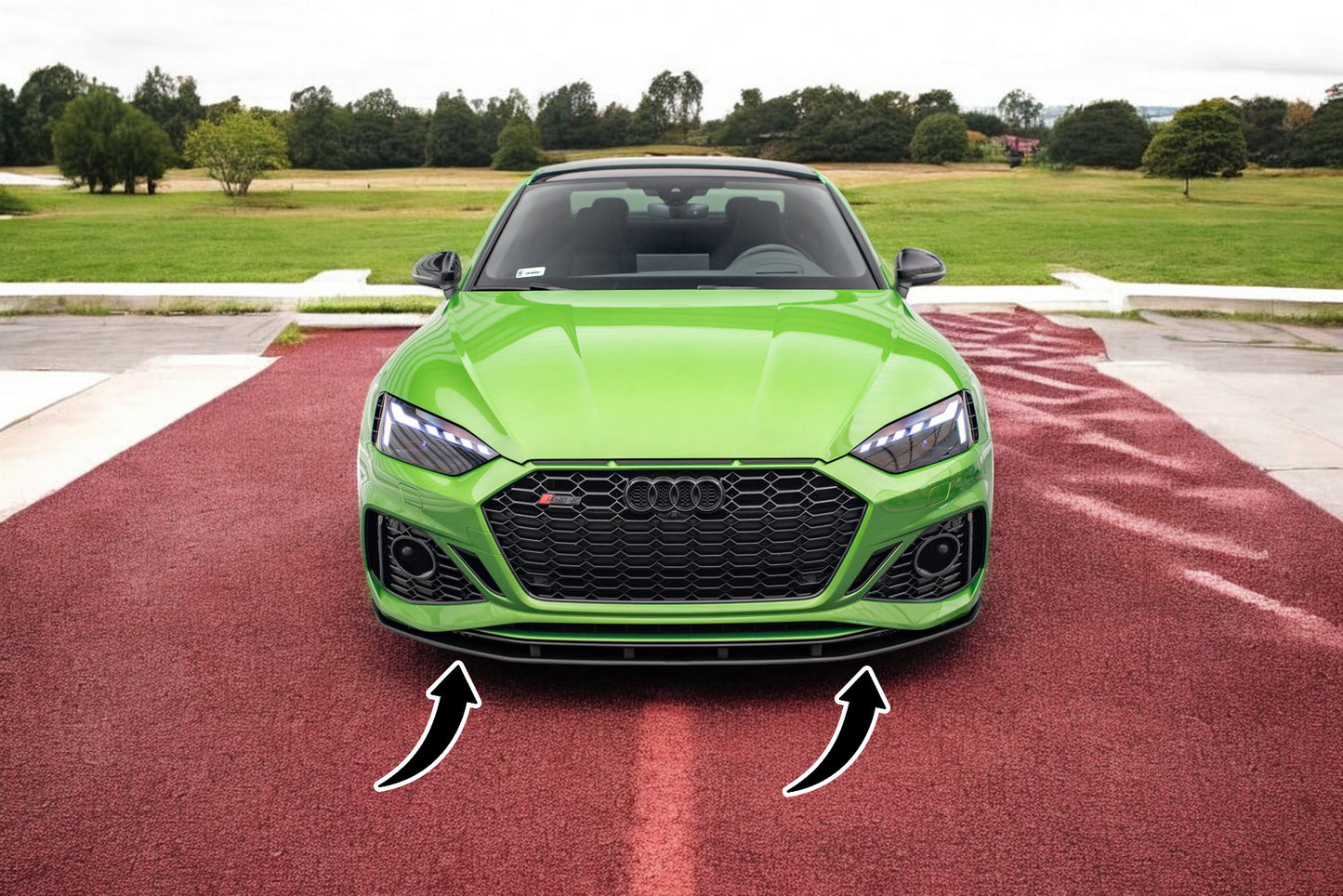 ⭐Street Pro Audi RS5 F5 Facelift Front Splitter⭐