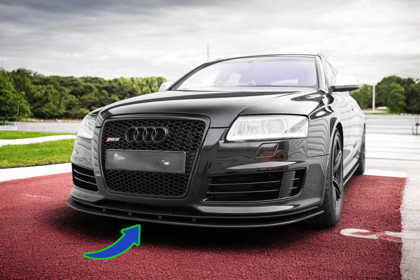 🔥Splitter anteriore Street Pro Audi RS6 Avant C6🔥