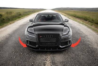 😎Street Pro Front Splitter Suitable For Audi S5 / A5 S-Line 8T😎