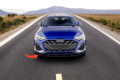 😎Splitter anteriore Street Pro + alette Audi A3 S-Line Sedan / S3 Sedan 8Y😎