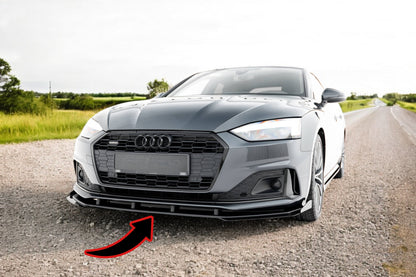 ✨Splitter anteriore Street Pro + flap Audi A5 F5 Facelift✨