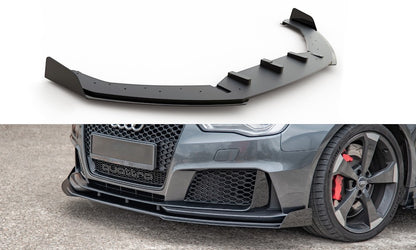 🔥Street Pro Front Splitter + Wings Suitable For Audi RS3 8V Sportback🔥