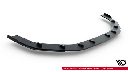 💫ART.8995 Street Pro Front Splitter + Flaps Audi RS3 Sedan 8Y Facelift💫