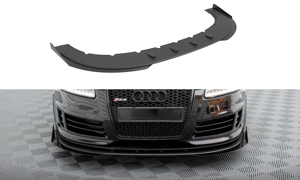 🌺Street Pro front splitter + spoiler suitable for Audi RS6 Avant C6🌺