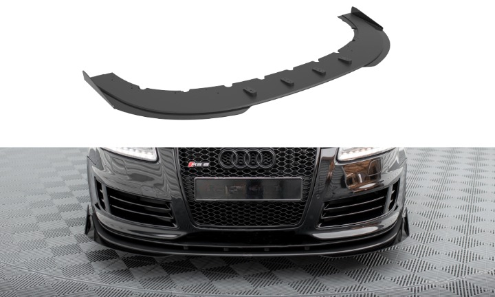 🔥Splitter anteriore Street Pro + alette Audi RS6 Avant C6🔥
