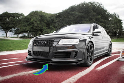 🔥Splitter anteriore Street Pro + alette Audi RS6 Avant C6🔥