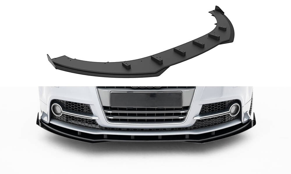 😎Splitter anteriore Street Pro + flap Audi TT S / TT S-Line 8J Facelift😎