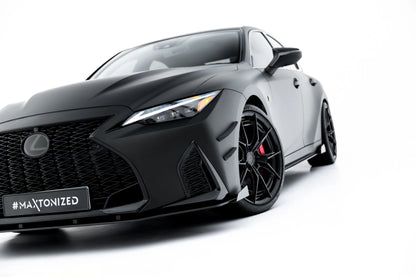 💫ART.8971 Street Pro Splitter Anteriore + Flaps per  Lexus IS 500 Mk3 (XE30)💫