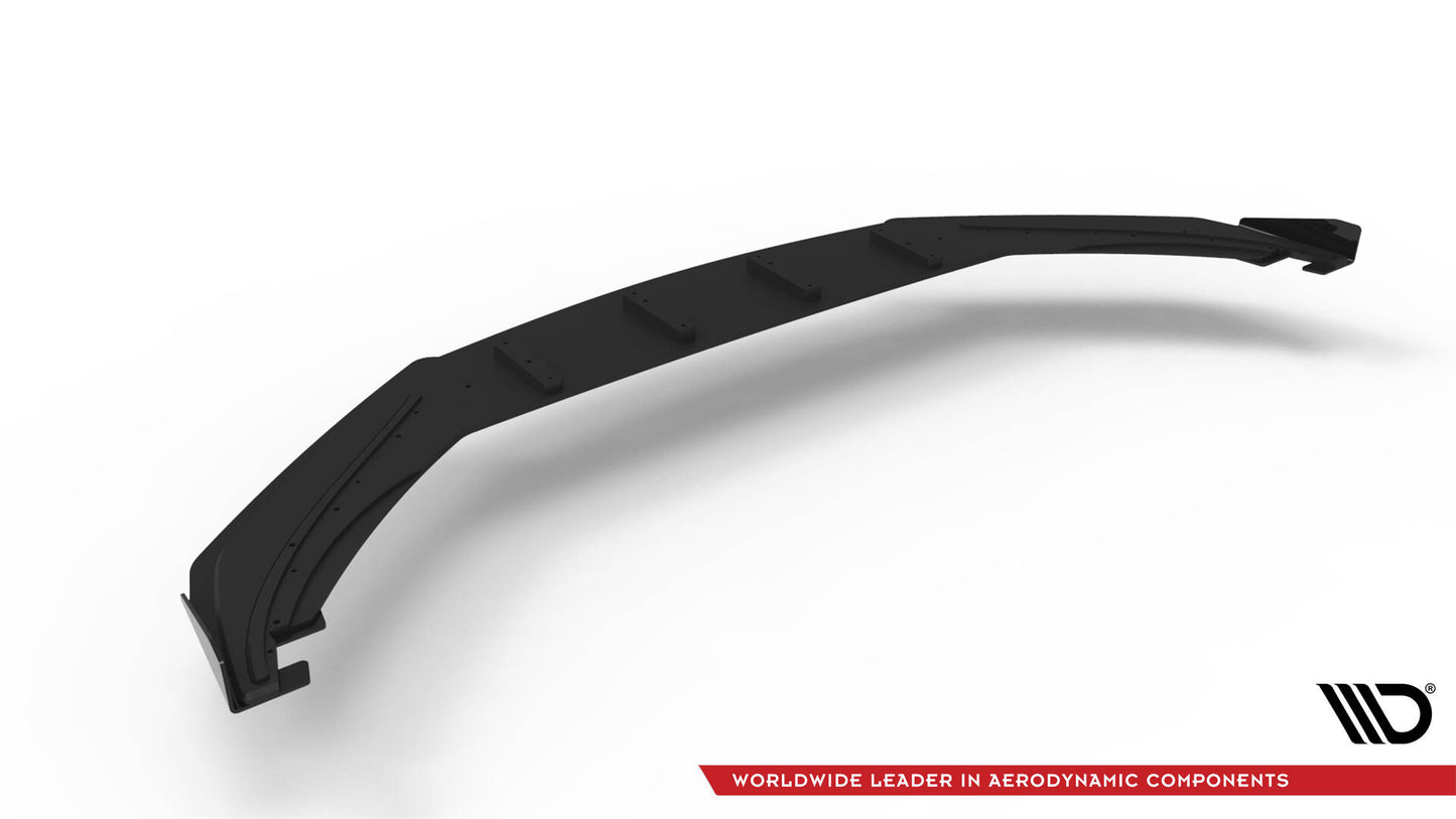 STREET PRO SPLITTER ANTERIORE + FLAPS adatto per VOLKSWAGEN SCIROCCO R MK3