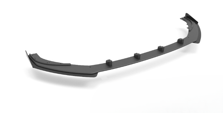 🔥Street Pro V.1 front splitter + flap Audi S3 / A3 S-Line Sportback 8V 🔥