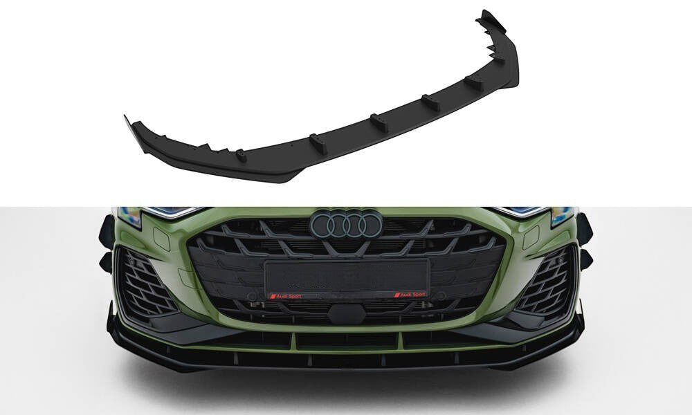 😎Splitter Street Pro V.1 + flap Audi S3 Sportback / A3 S-line Sport😎