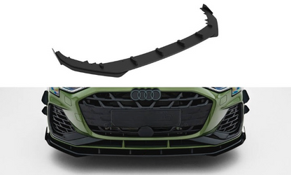 🔥Front splitter Street Pro V.1+flap Audi S3 Sportback/A3 S-line Sportback🔥