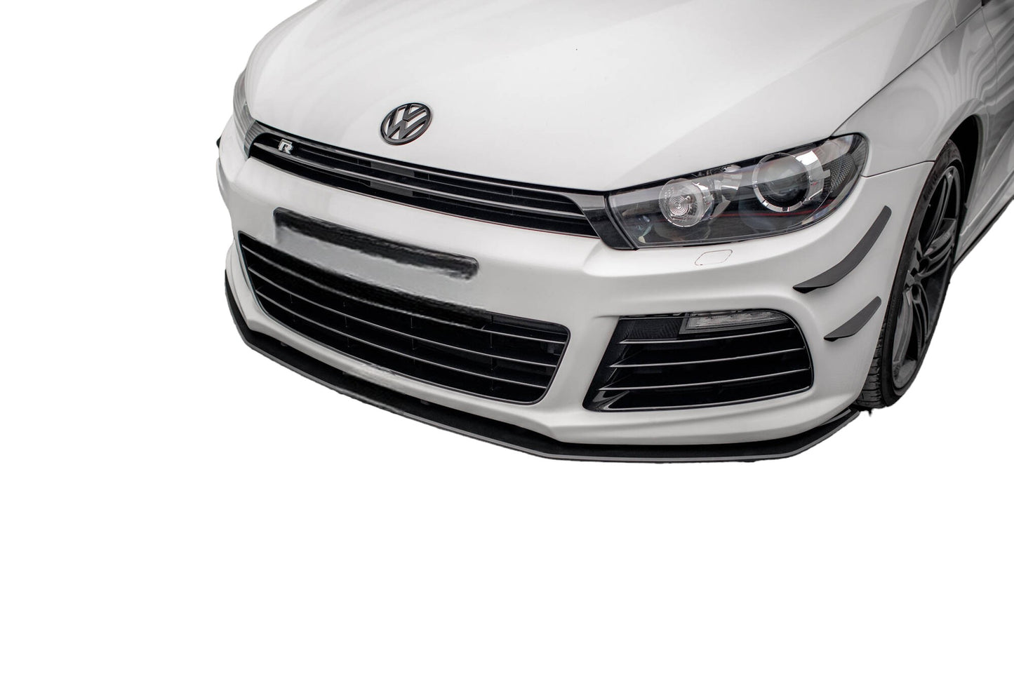 SPLITTER ANTERIORE STREET PRO + FLAPS VOLKSWAGEN SCIROCCO R MK3