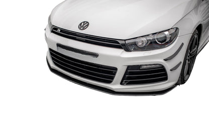 SPLITTER ANTERIORE STREET PRO + FLAPS VOLKSWAGEN SCIROCCO R MK3