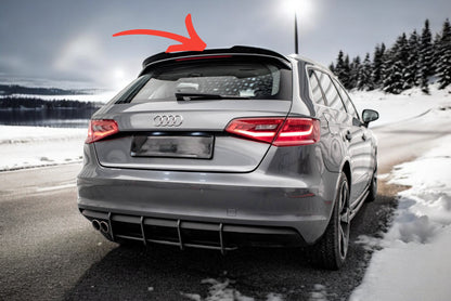 😎Spoiler Cap Suitable For Audi A3 Sportback 8V😎