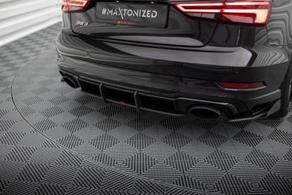 DIFFUSORE POSTERIORE STREET PRO adatto per AUDI RS3 BERLINA 8V LIFTING 2017-2020