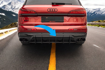 🤩Street Pro Rear Diffuser Suitable For Audi SQ7 Mk2 (4M) Facelift🤩