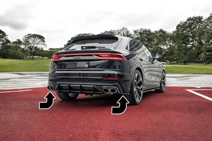 ⭐Splitter laterali posteriori  adatto per Audi SQ8 Mk1⭐
