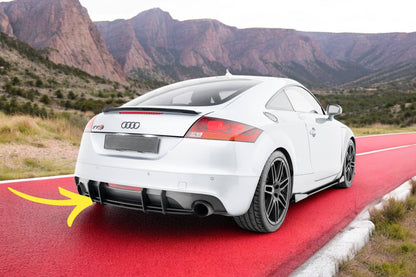 😎Diffusore posteriore Street Pro Audi TT S-Line 8J Facelift😎