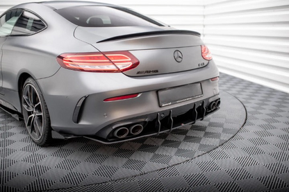 💫ART.6651 Spoiler Posteriore Stile AMG per Mercedes Classe C Coupé 2015-2021💫
