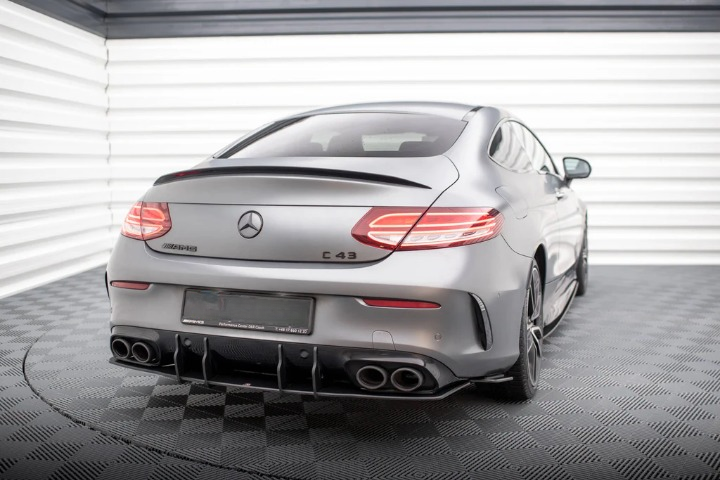 💫ART.6651 Spoiler Posteriore Stile AMG per Mercedes Classe C Coupé 2015-2021💫
