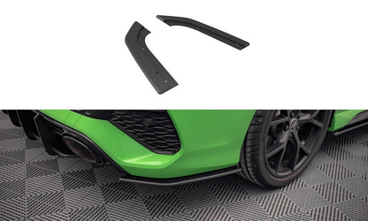😎Street Pro Rear Side Splitters Fits For Audi RS3 Sedan 8Y😎