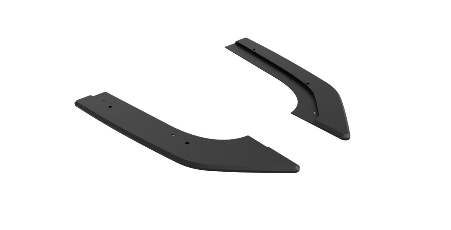 😎Street Pro Rear Side Splitters Fits For Audi RS3 Sedan 8Y😎