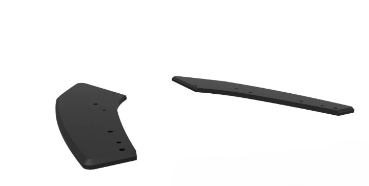 ⭐Splitter Laterali Posteriori Street Pro Audi S3 Berlina 8Y Facelift⭐