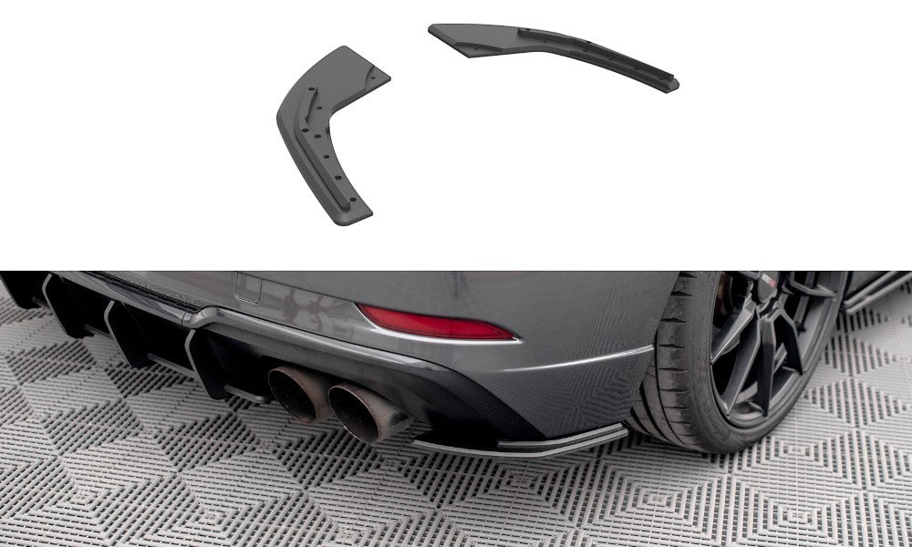 ⭐️Street Pro Rear Side Splitters Suitable For Audi S3 Sportback 8V⭐️