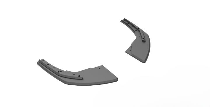 🔥Splitter laterali posteriori Street Pro Audi S3 Sportback 8V Facelift🔥