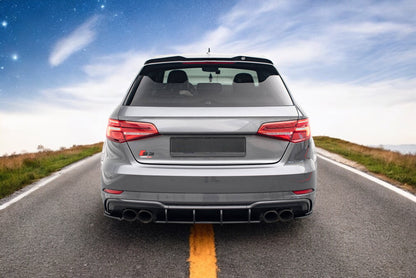 Rear Side Splitters 💫💫AUDI S3 Sportback 8V Facelift 2016-2019💫💫 