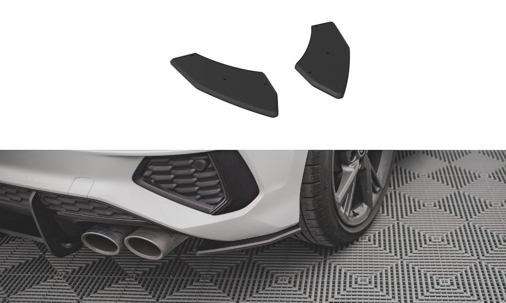 😎Street Pro Rear Side Splitters Suitable For Audi S3 Sportback 8Y😎