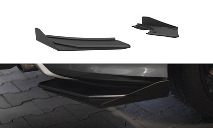 😎Splitter laterali posteriori Street Pro + flap Adatto Per Audi S3 Sedan 8V😎