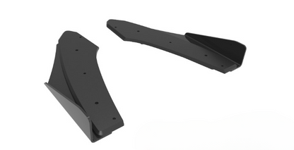 ⭐Street Pro Rear Side Splitter + Flap Suitable for Audi S3 Sedan 8Y⭐